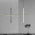 Modern Minimalist LOS Coordinates Geometric Linear LED Pendant Lights - Flyachilles