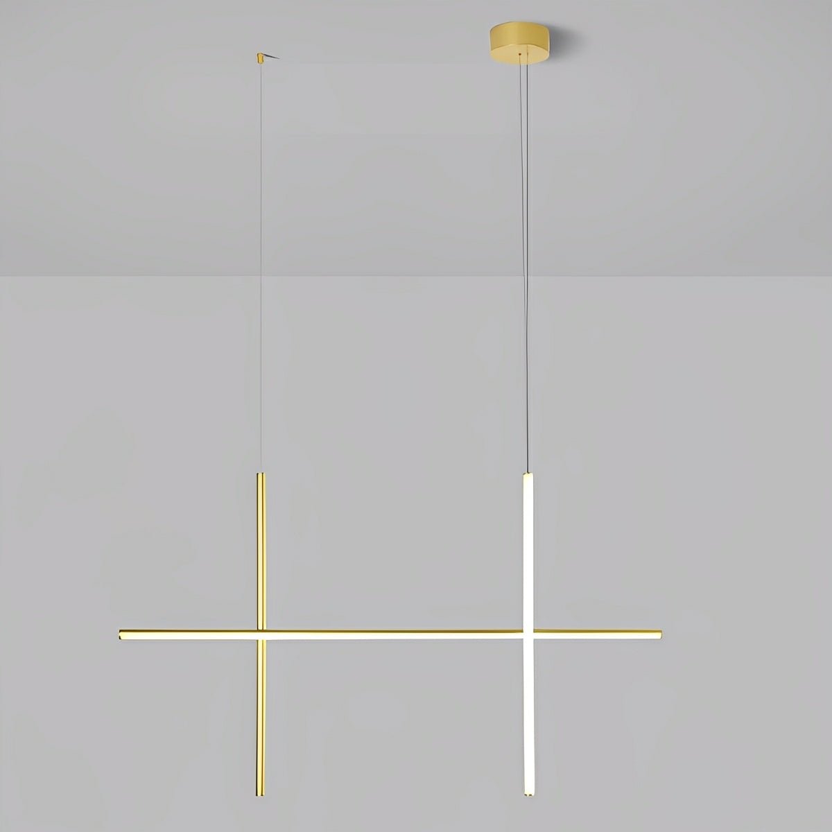 Modern Minimalist LOS Coordinates Geometric Linear LED Pendant Lights - Flyachilles