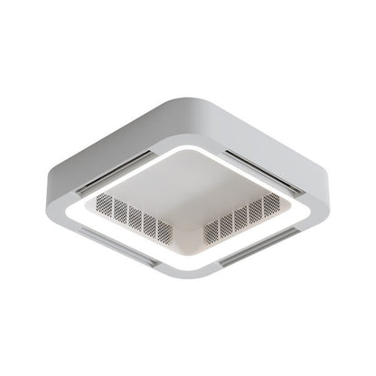 Modern Minimalist Mainless Lighting LED Bladeless Ceiling Fan Light - Flyachilles