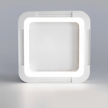 Modern Minimalist Mainless Lighting LED Bladeless Ceiling Fan Light - Flyachilles