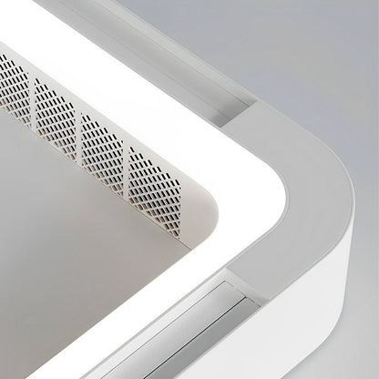 Modern Minimalist Mainless Lighting LED Bladeless Ceiling Fan Light - Flyachilles