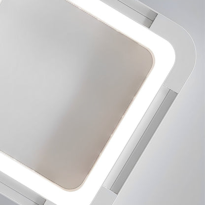 Modern Minimalist Mainless Lighting LED Bladeless Ceiling Fan Light - Flyachilles