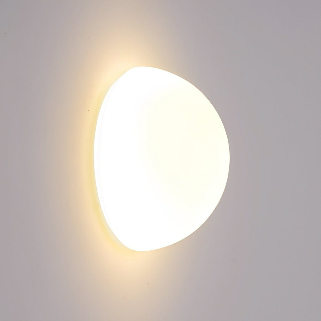 Modern Minimalist Moon Half - Dome LED Wall Sconce - Flyachilles