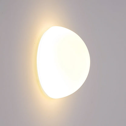 Modern Minimalist Moon Half - Dome LED Wall Sconce - Flyachilles