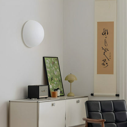 Modern Minimalist Moon Half - Dome LED Wall Sconce - Flyachilles