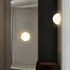 Modern Minimalist Moon Half - Dome LED Wall Sconce - Flyachilles