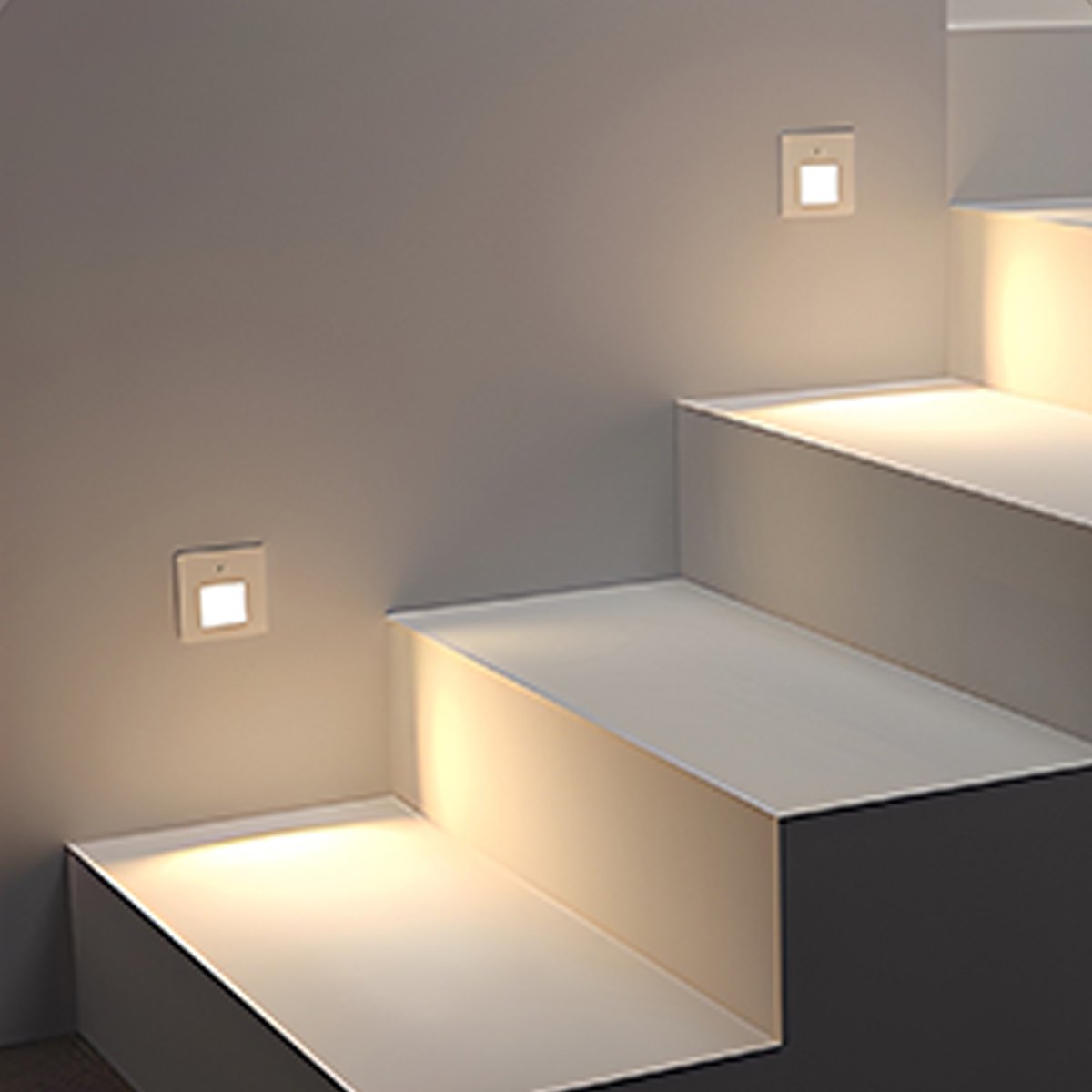 Modern Minimalist Motion Sensor LED Wall Stairway Lights - Flyachilles