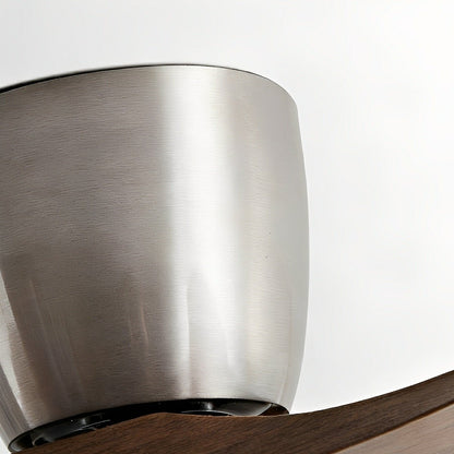 Modern Minimalist Sculptural DC Motor Reverse Ceiling Fan - Flyachilles