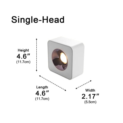 Modern Minimalist Square LED Indoor Ceiling Spot Light - Flyachilles