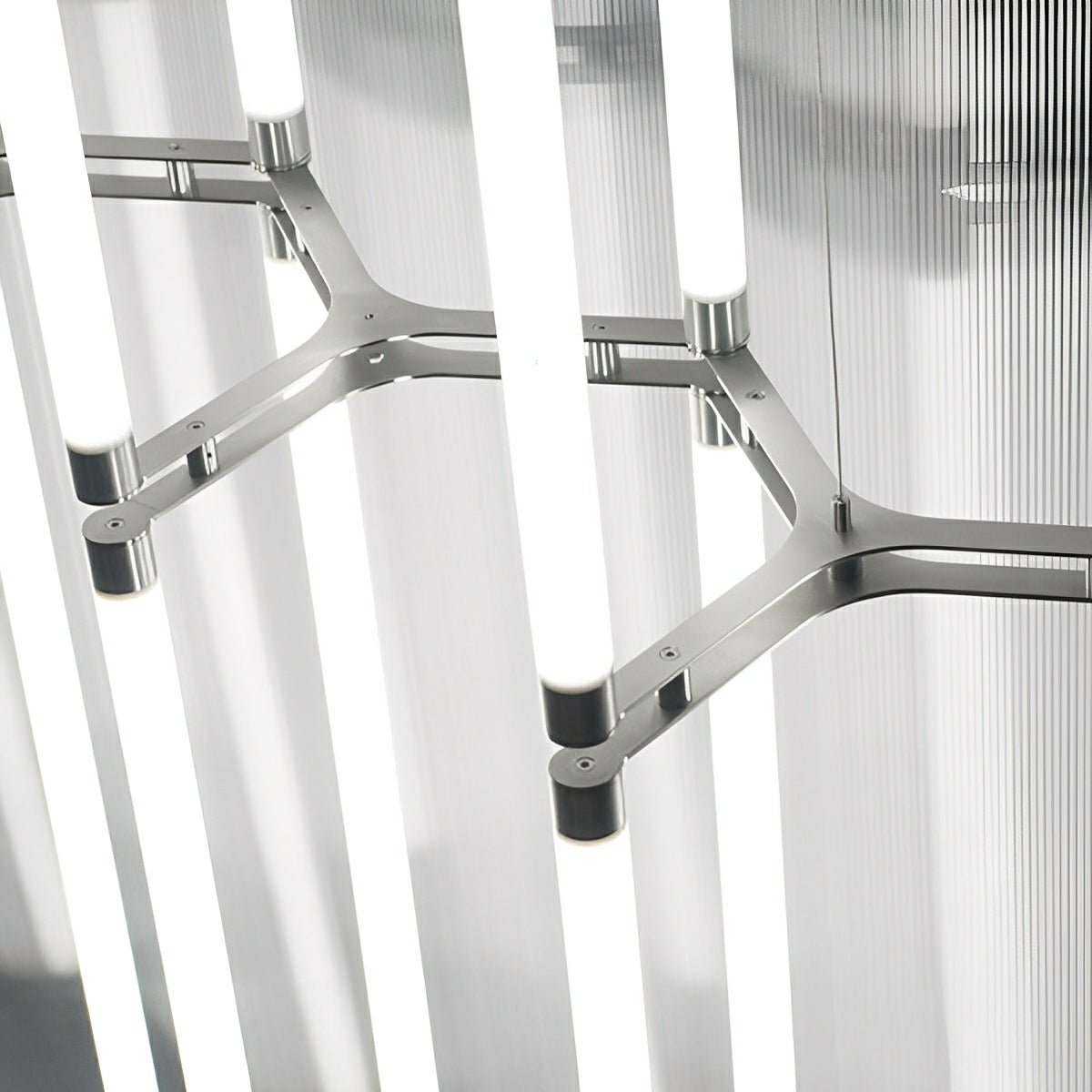 Modern Minimalist Three Forks Long Strip LED Pendant Lights - Flyachilles
