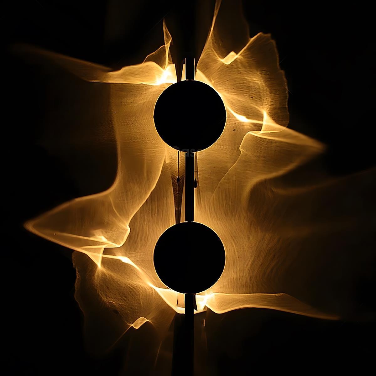 Modern Minimalist Water Waves Rotatable LED Wall Sconce - Flyachilles
