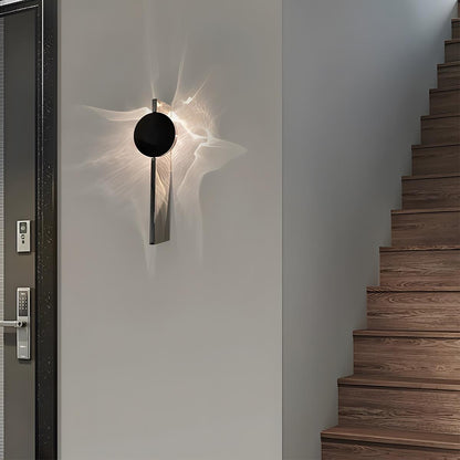 Modern Minimalist Water Waves Rotatable LED Wall Sconce - Flyachilles