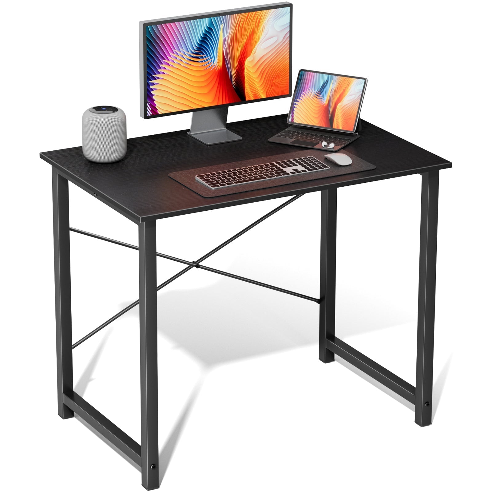Modern Minimalist Wood Computer Desk for Home Office - Flyachilles