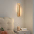 Modern Minimalist Wood Double - Sided Lighting LED Long Strip Indoor Wall Sconce - Flyachilles
