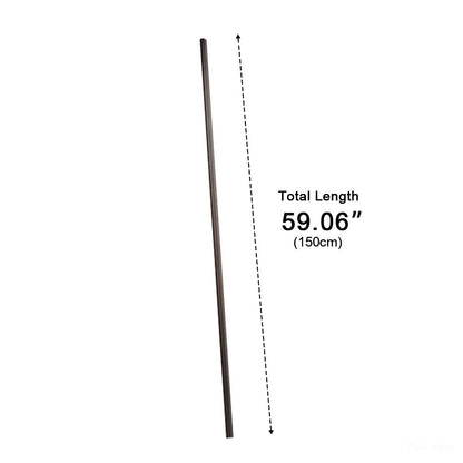 Modern Minimalist Wood LED Linear LED Floor Lamp - Flyachilles
