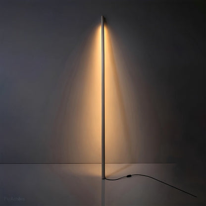 Modern Minimalist Wood LED Linear LED Floor Lamp - Flyachilles