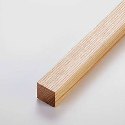 Modern Minimalist Wood Plug In LED Long Strip Floor Lamp - Flyachilles