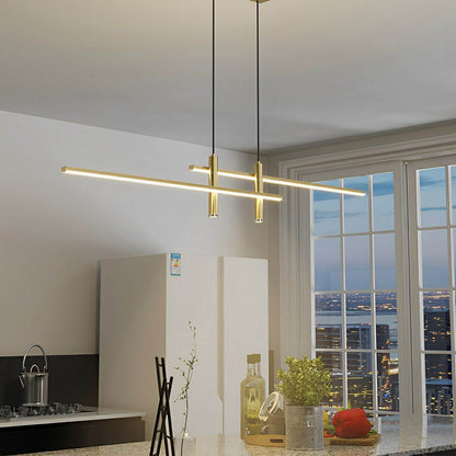 Modern MinimalistLED Long Strip Indoor Pendant Lights - Flyachilles