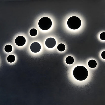 Modern Moon Eclipse Creative LED Indoor Wall Sconce - Flyachilles