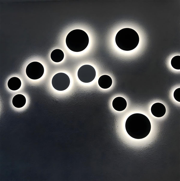 Modern Moon Eclipse Creative LED Indoor Wall Sconce - Flyachilles