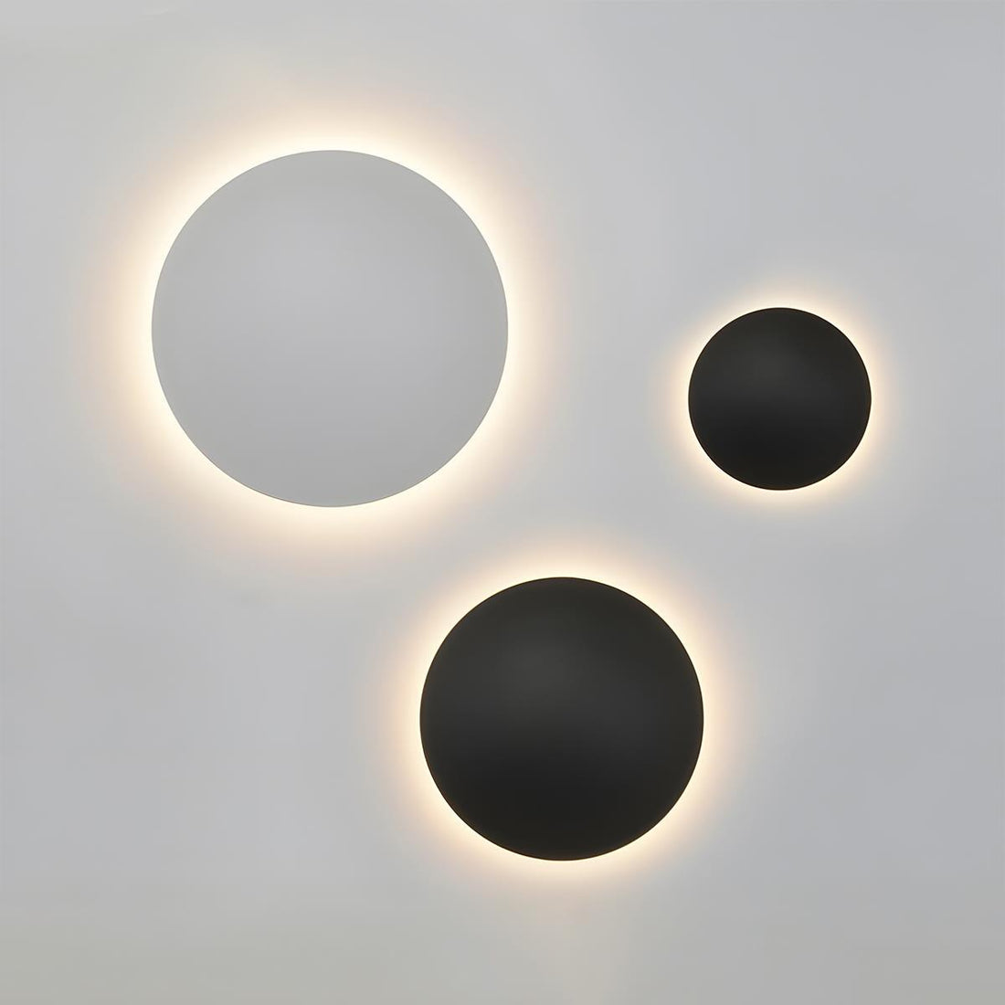 Modern Moon Eclipse Creative LED Indoor Wall Sconce - Flyachilles