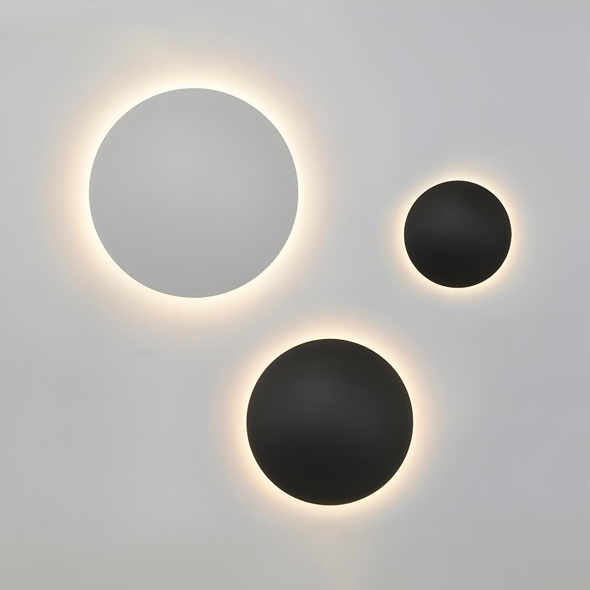 Modern Moon Eclipse Creative LED Indoor Wall Sconce - Flyachilles