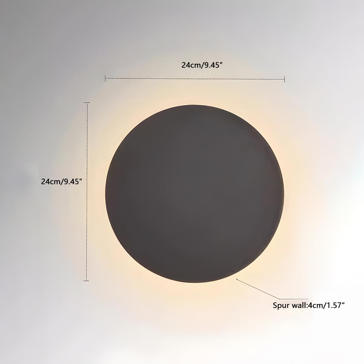 Modern Moon Eclipse Creative LED Indoor Wall Sconce - Flyachilles