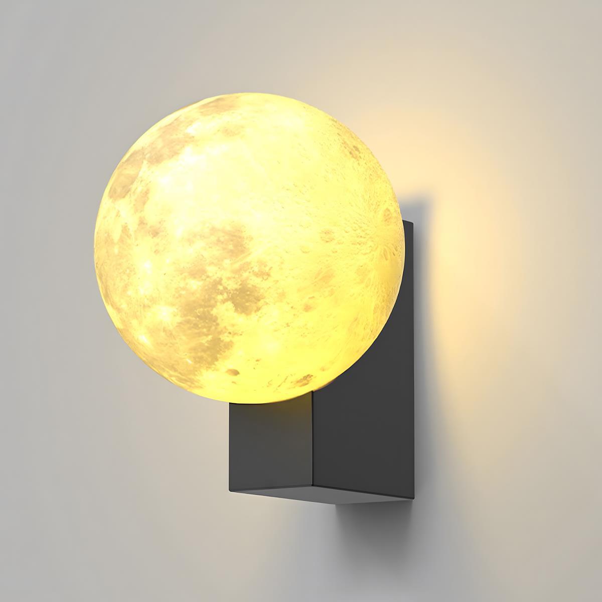 Modern Moon Waterproof Outdoor Porch LED Exterior Wall Lights - Flyachilles