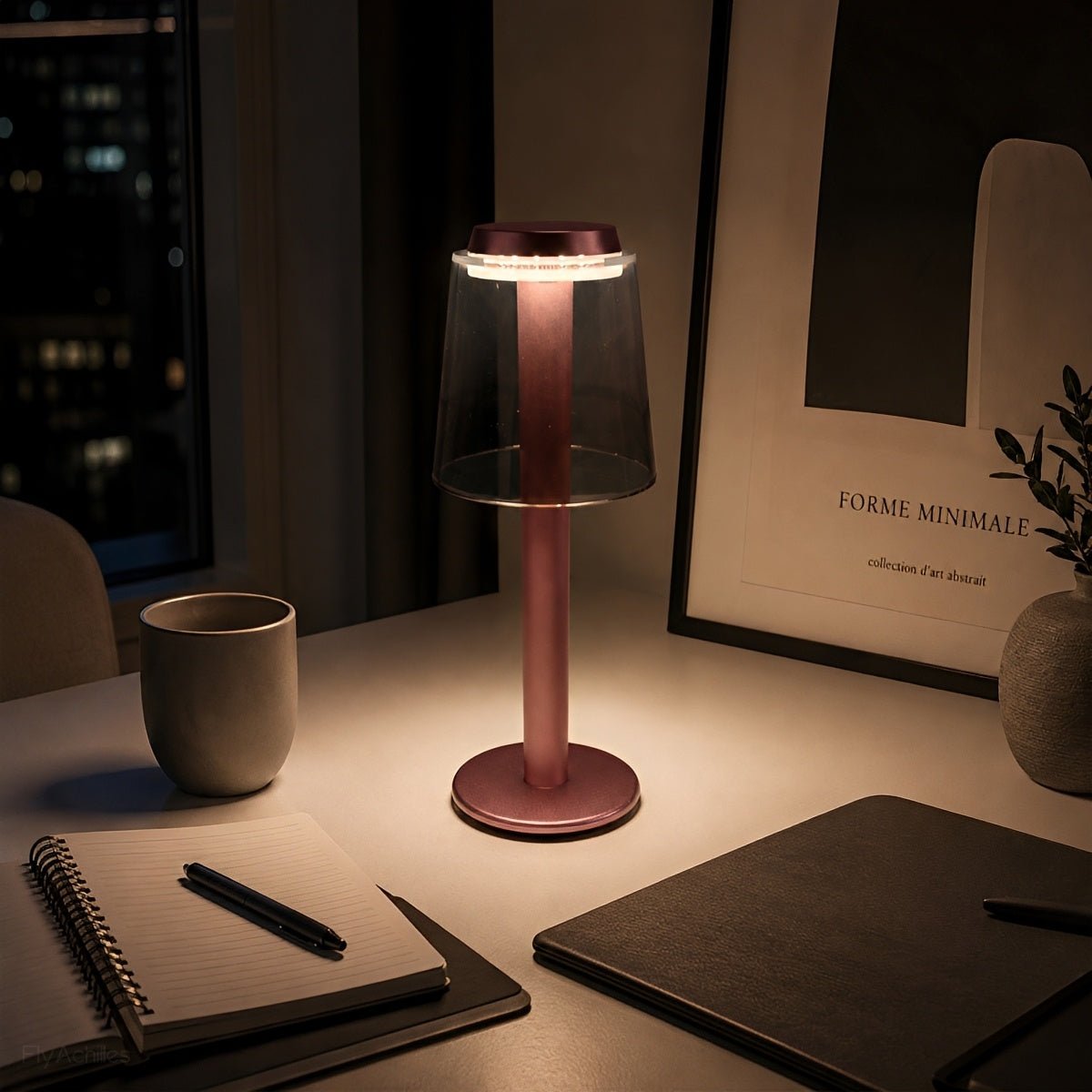 Modern Mushroom LED Dimming Touch Table Lamp - Flyachilles