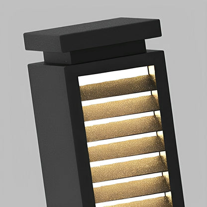 Modern Outdoor Waterproof Grille LED Post Lights Pathway Lights - Flyachilles