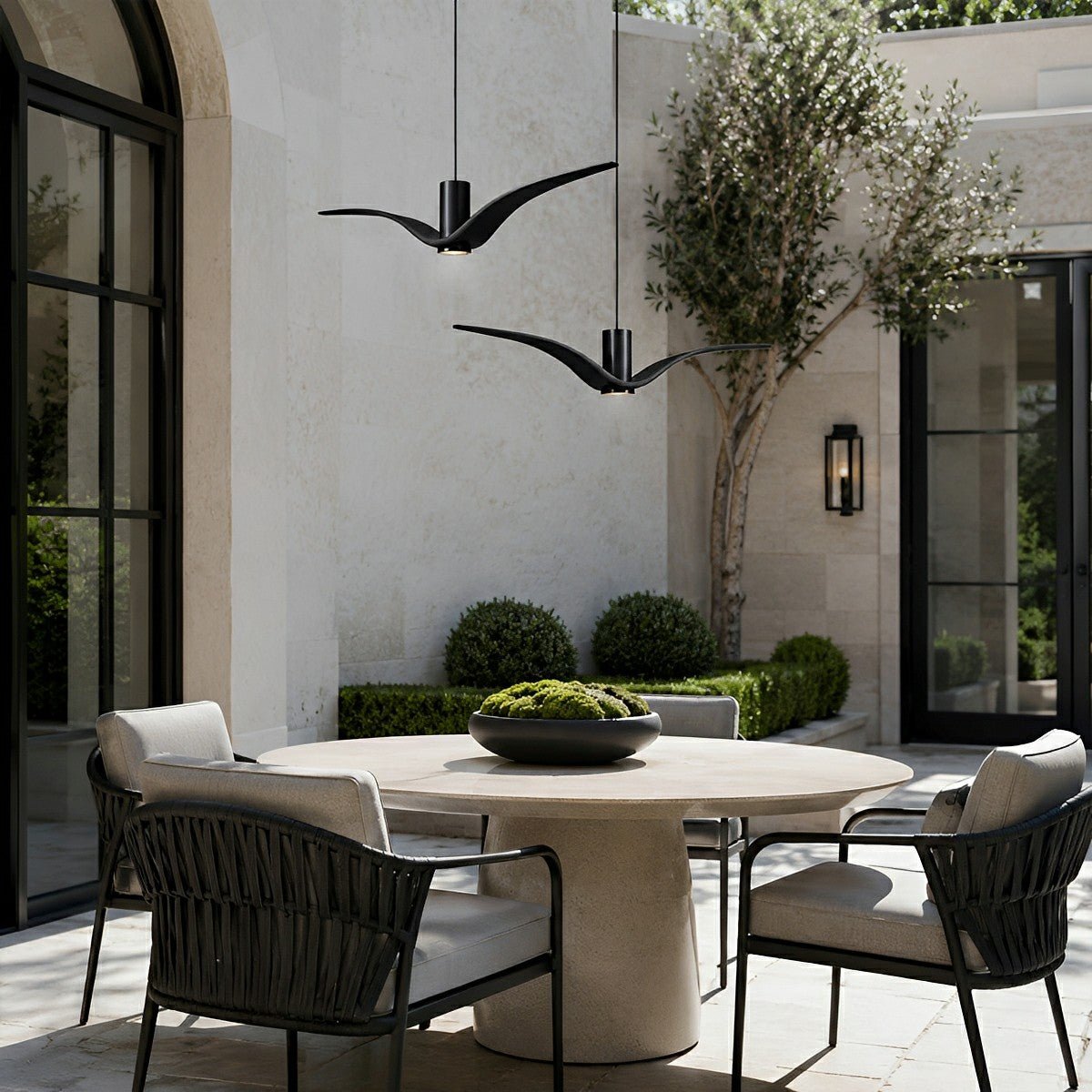 Modern Outdoor Waterproof Seagull Bird LED Ceiling Pendant Lights - Flyachilles