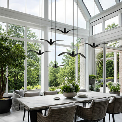 Modern Outdoor Waterproof Seagull Bird LED Ceiling Pendant Lights - Flyachilles