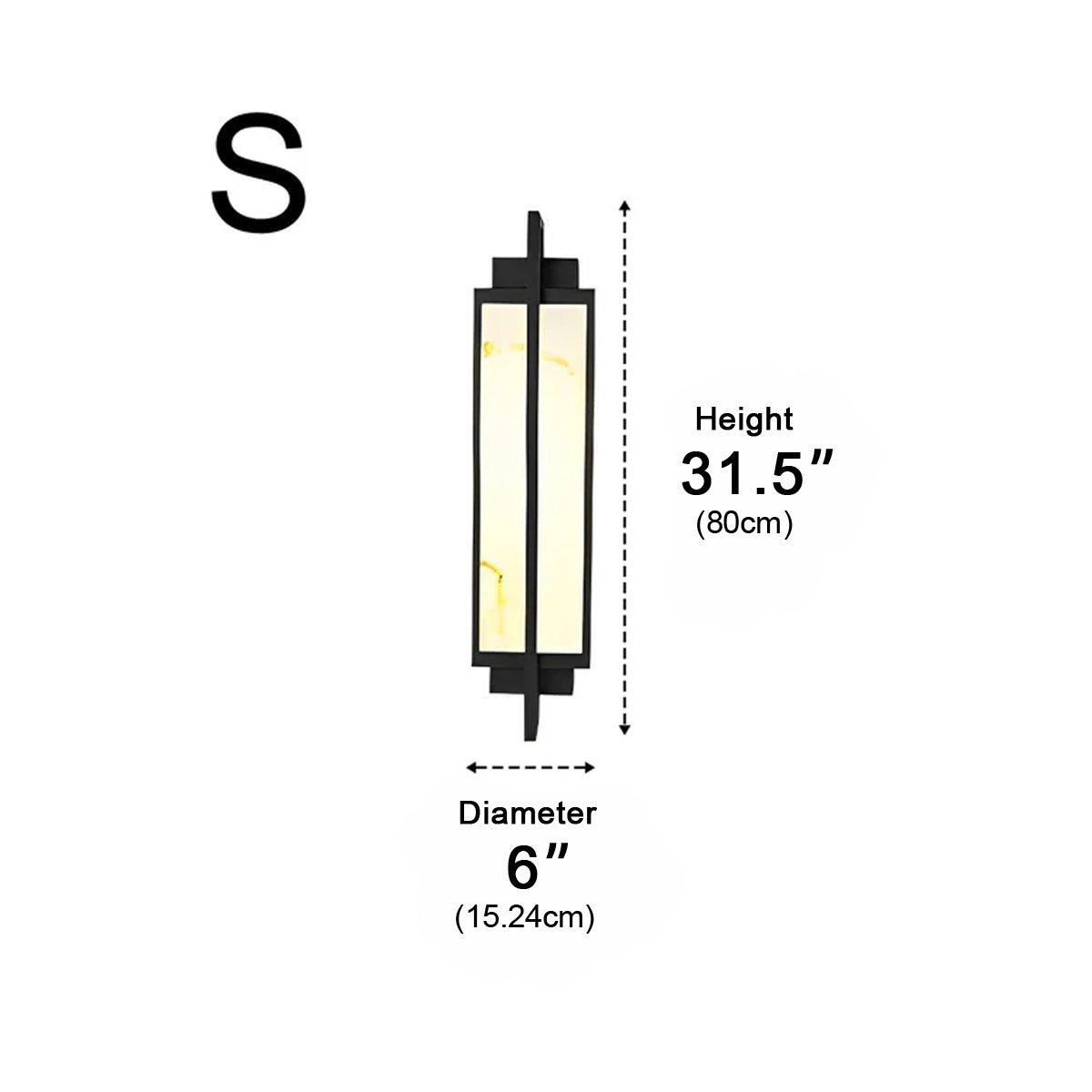 Modern Rectangular LED Wall Light Wall Sconce Lighting - Flyachilles