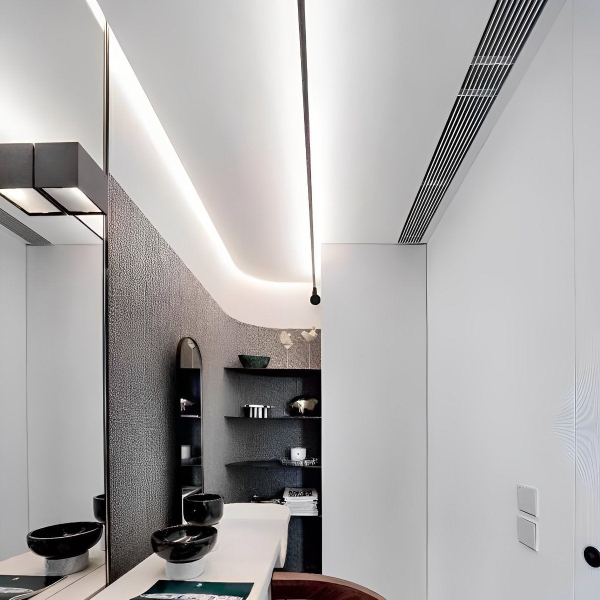 Modern Rotatable LED Strip Lights Linear Light LED Tape Light Wall Lights - Flyachilles