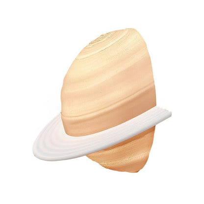 Modern Semicircle Saturn 3D Planet LED Indoor Wall Lights - Flyachilles