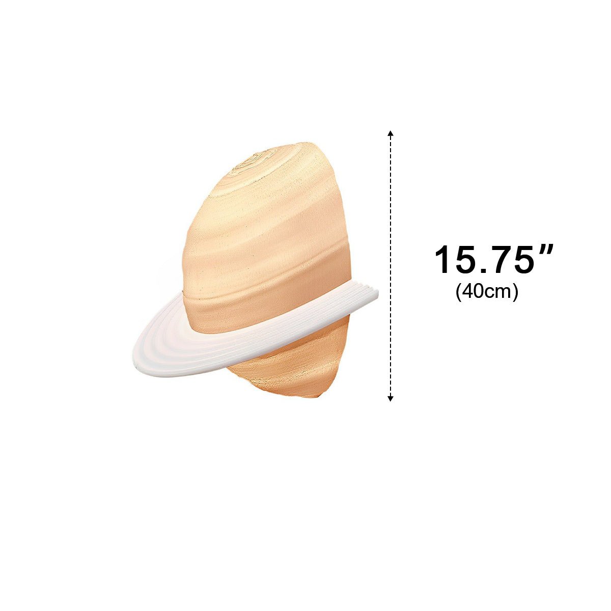 Modern Semicircle Saturn 3D Planet LED Indoor Wall Lights - Flyachilles