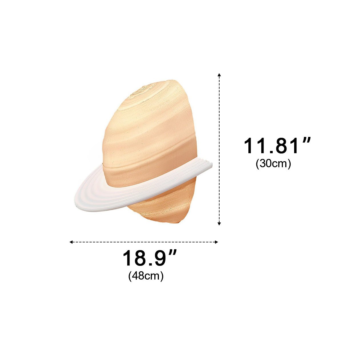 Modern Semicircle Saturn 3D Planet LED Indoor Wall Lights - Flyachilles