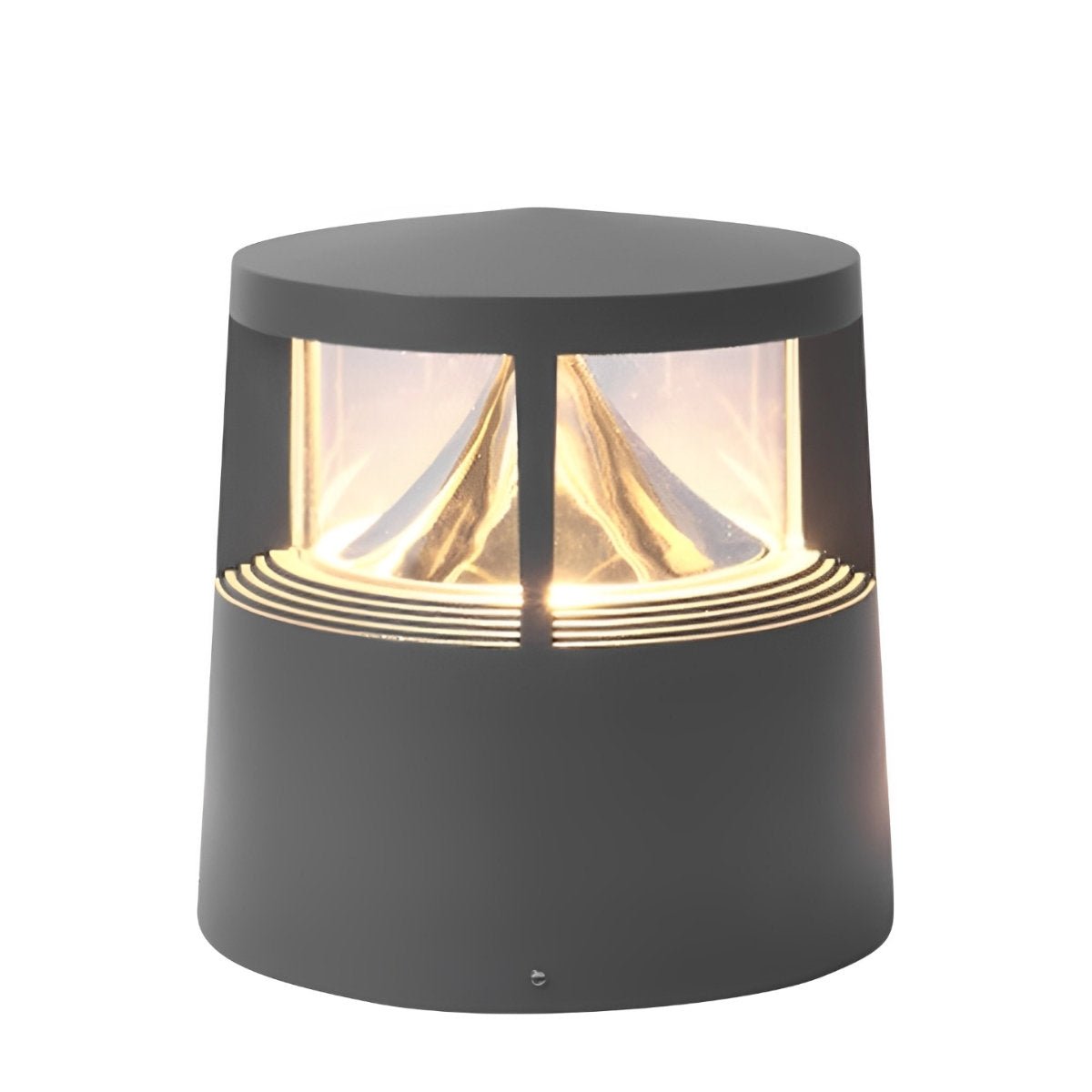 Modern Simple Outdoor Waterproof Pillar Lights Metal Aluminum Post Lights - Flyachilles