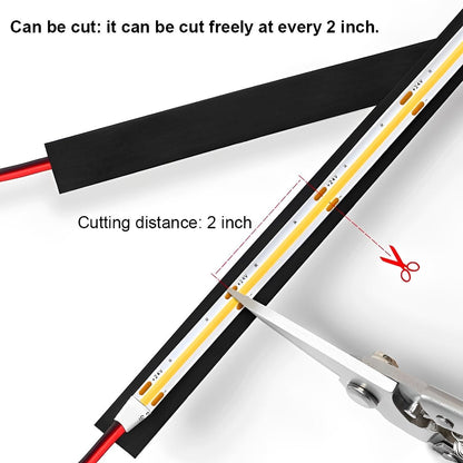 Modern Sky line Rotatable Intelligent Dimming COB LED Strip Lights Linear Light - Flyachilles