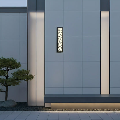 Modern Slim Waterproof Long Strip LED Outdoor Wall Lights - Flyachilles