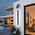 Modern Solar LED Wall Light Waterproof Long Strip Outdoor Sconce - Flyachilles