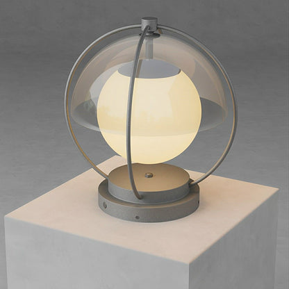 Modern Solar Waterproof Globe Planet LED Outdoor Post Lights - Flyachilles