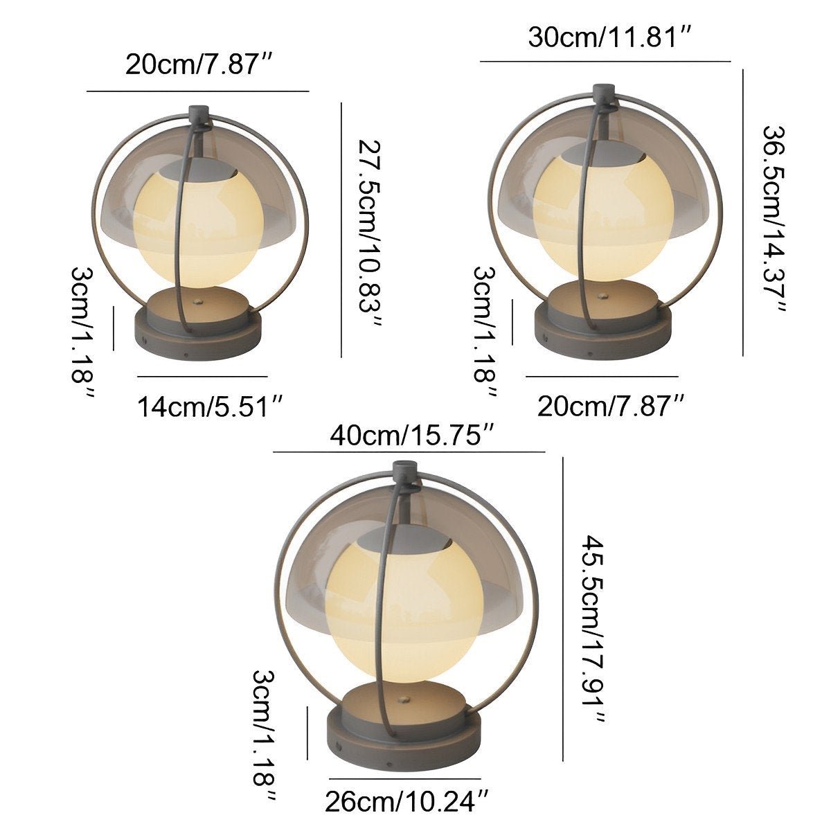 Modern Solar Waterproof Globe Planet LED Outdoor Post Lights - Flyachilles