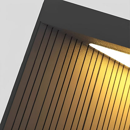 Modern Square Waterproof Fence Outdoor Post Cap Light - Flyachilles