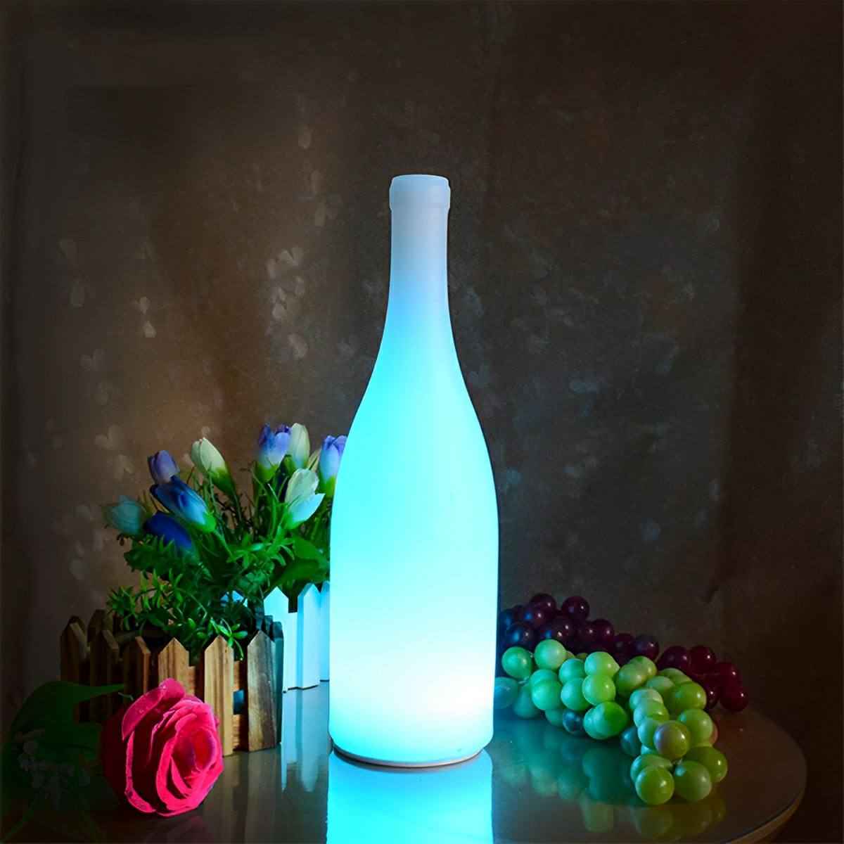 Modern Waterproof Beer Bottle RGB LED Table Lamp - Flyachilles
