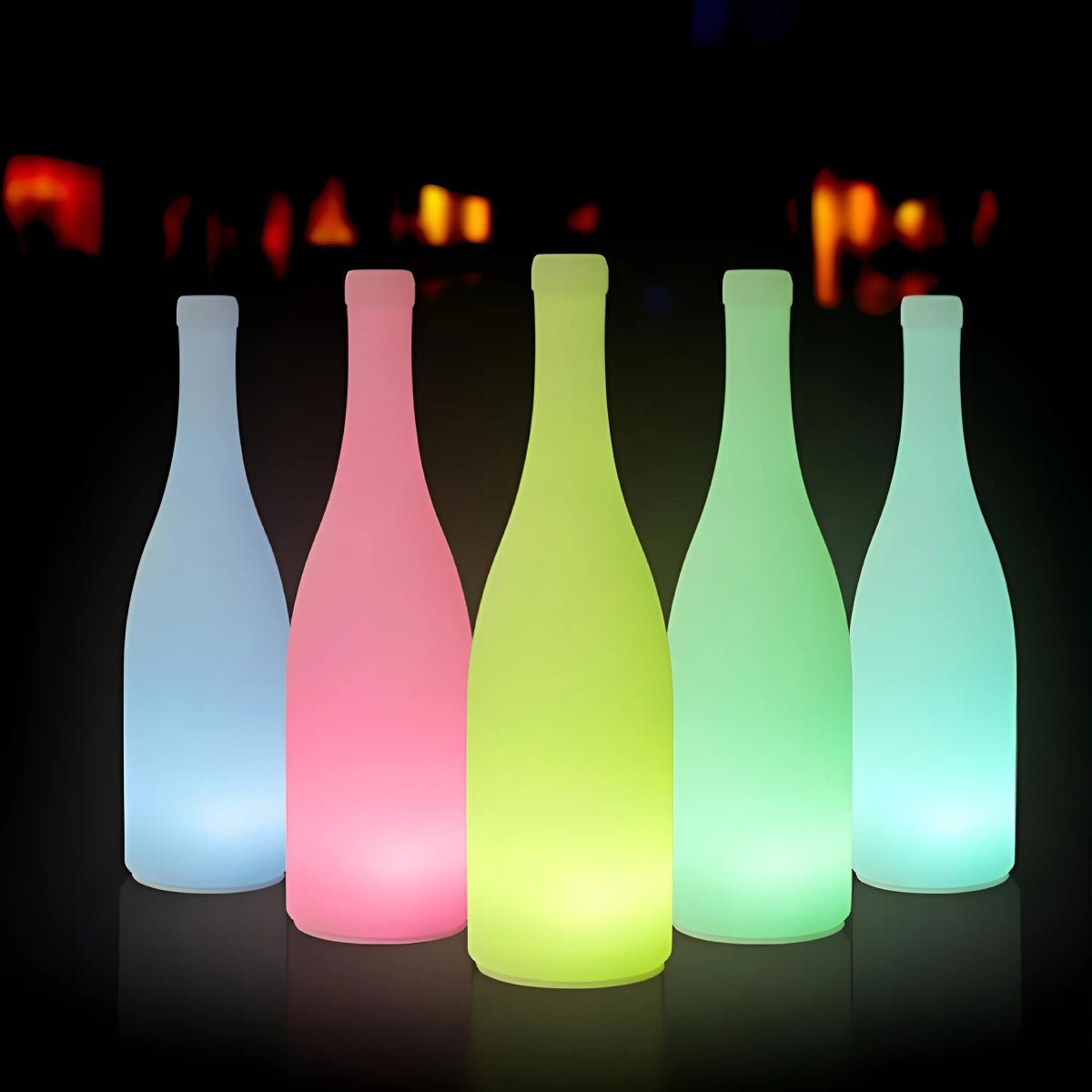 Modern Waterproof Beer Bottle RGB LED Table Lamp - Flyachilles