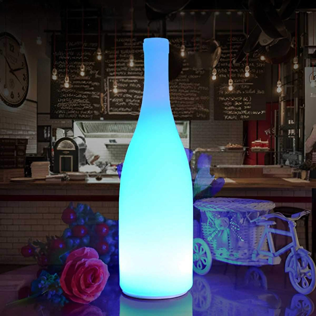 Modern Waterproof Beer Bottle RGB LED Table Lamp - Flyachilles