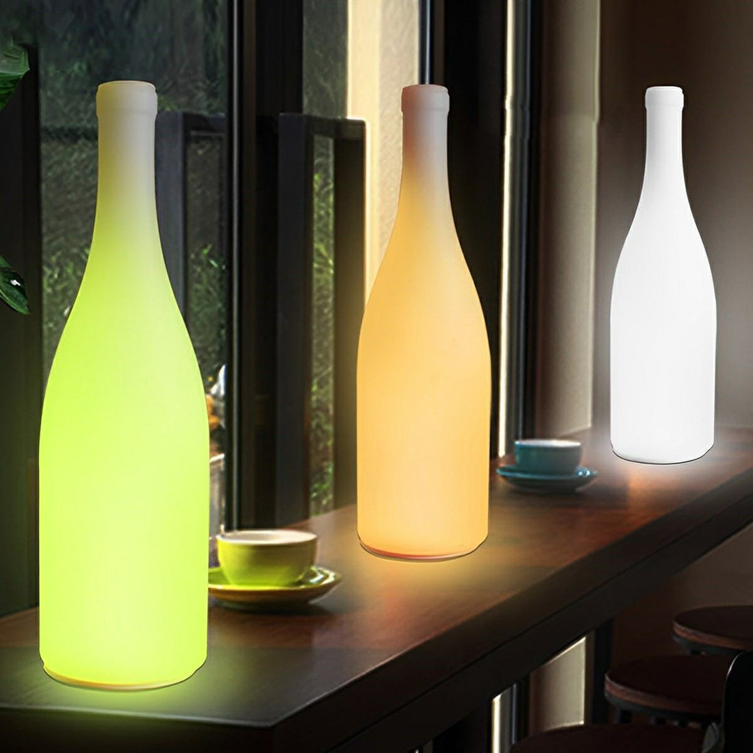 Modern Waterproof Beer Bottle RGB LED Table Lamp - Flyachilles