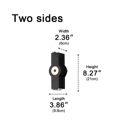 Modern Waterproof Colorful Outdoor LED Wall Lights - Flyachilles