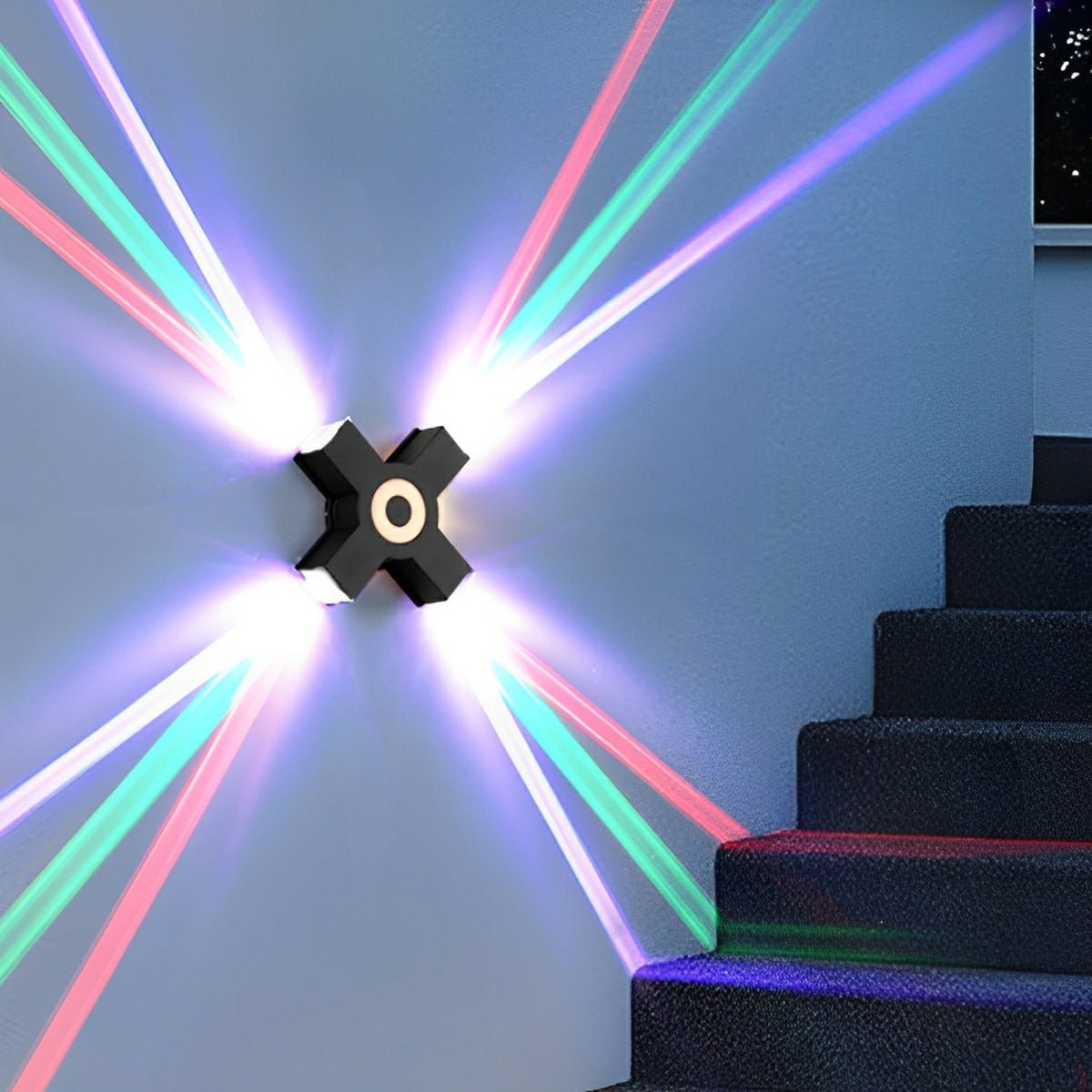 Modern Waterproof Colorful Outdoor LED Wall Lights - Flyachilles